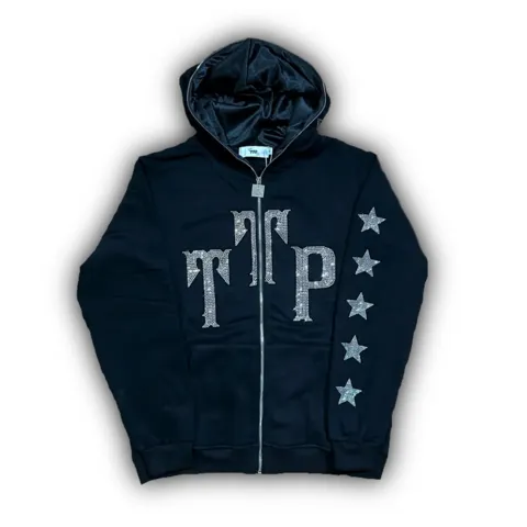 Quality 100% Cotton Y2k Custom Zipup Puff Print 3d Foam