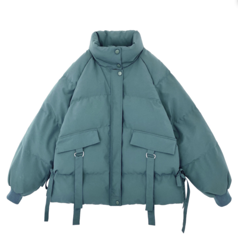 Filled White Duck Down Jacket Female Parka Down Coats Winter