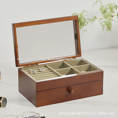 Buy Wholesale China Jewelry Box For Women, Rustic Wooden Jewelry