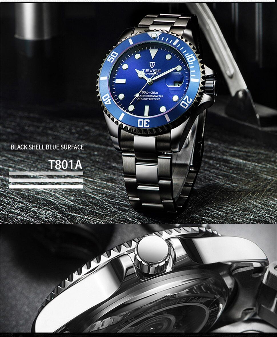 Buy Wholesale China Tevise Classic Automatic Mechanical Watch High