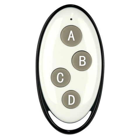 Control Remoto RF Multicolor DC9V 4 Botones Código de Aprendizaje EV1527 Sirena Universal Lámpara LED Control de Iluminación Barreras rosa