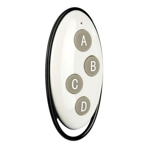 Control Remoto RF Multicolor DC9V 4 Botones Código de Aprendizaje EV1527 Sirena Universal Lámpara LED Control de Iluminación Barreras rosa