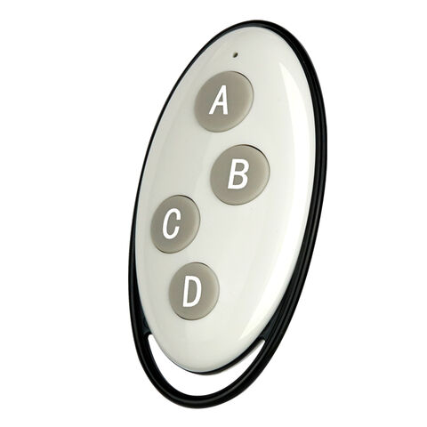 Control Remoto RF Multicolor DC9V 4 Botones Código de Aprendizaje EV1527 Sirena Universal Lámpara LED Control de Iluminación Barreras rosa