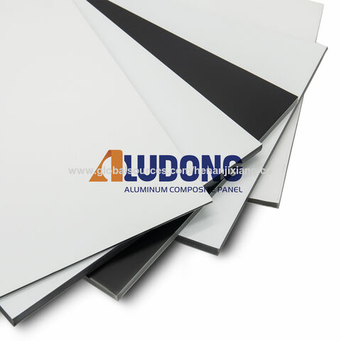 Panneau composite aluminium blanc 2mm