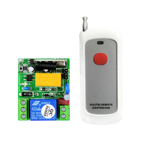 Infrared Remote-Controlled AC Load ON/OFF switch with SSR 