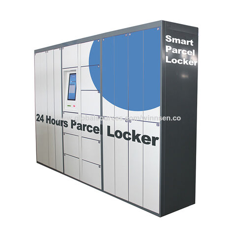 Winnsen outdoor parcel delivery intelligent controller smart locker for courier and receiver