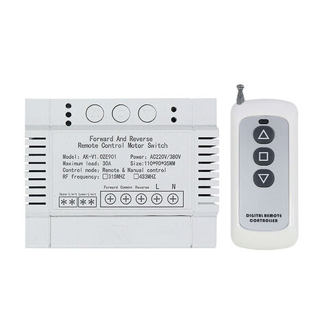 433MHZ AC 110V 220V 260V RF Wireless Remote Control Switch Socket