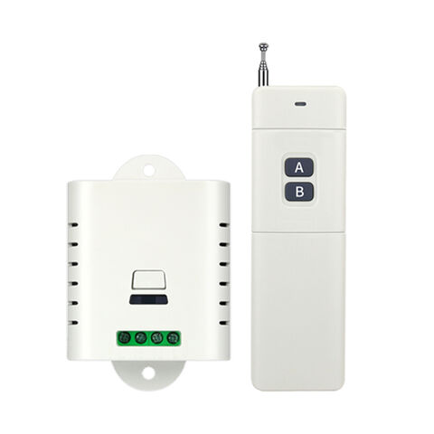 Long Range RF Wireless Remote Control Light Switch with transmitter – Remote  Control Switches Online Store