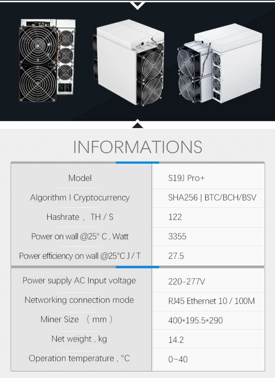 Blockchain Miner S19jpro+ 122t 120t Btc Mining Server Antminer S19 S19xp  T19 $590 - Wholesale China Antminer S19 at Factory Prices from Shenzhen  Apexto Electronic Co., Ltd | Globalsources.com