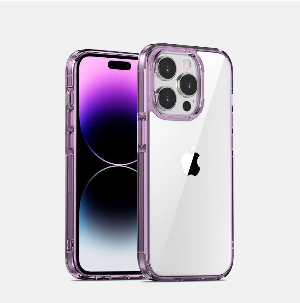 Buy Pink Slim Transparent Ultra Thin Case For iPhone 13 Series