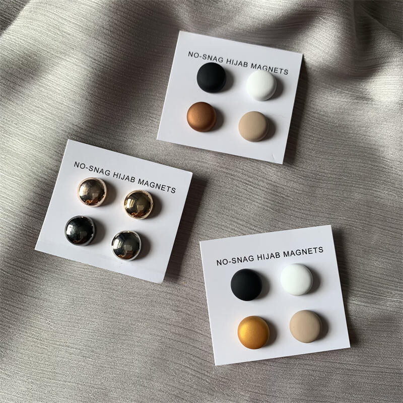 Pilikoll 6 Pairs Hijab Spille Magnetiche Spilla Magnetica per Sciarpa