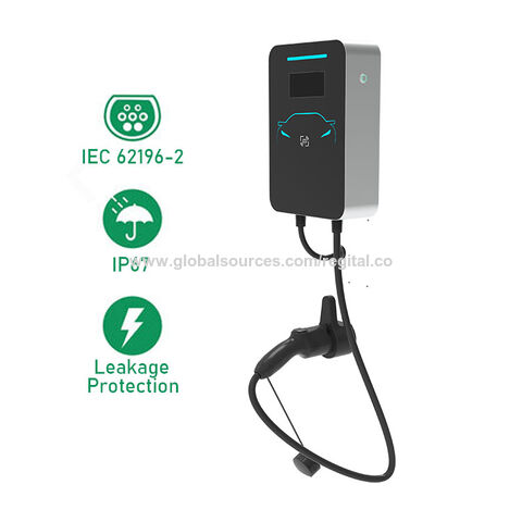  EV Charging 22KW 32A 7 Phase Mobile Charging Station Electric  Charger EV Wallbox Type 2 to CEE 5 Pins Reserve Charging Portable EV  Charger : Automotive