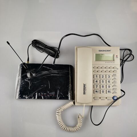 Terminal Sans Fil GSM FWT FCT d'Usine avec Fonction Fax/Appel Vocal pour Télécopieur G3/Téléphone/Système PBX