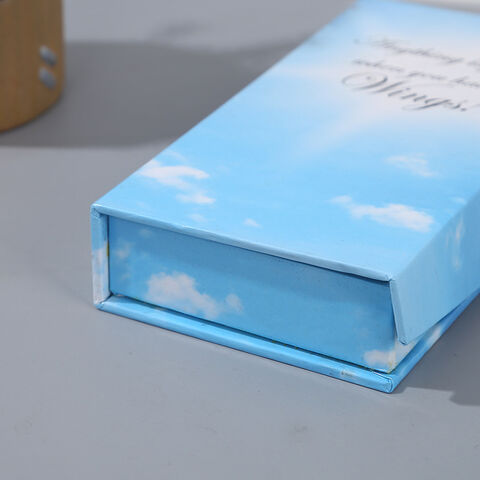 Caja de embalaje de regalo de chocolate de 4 cavidades, cajas de papel para  fiesta de boda, juego de 10 (4 cavidades azules)