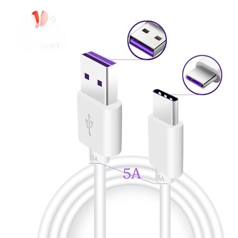 Câble de chargeur Micro USB type C 5.0A 1m