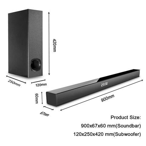 Altavoces Bluetooth 5,3 para ordenador, caja de sonido con cable USB, barra  de sonido Subwoofer