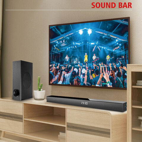 LED TV Barra de sonido Altavoces inalámbricos BT Altavoces de cine en casa