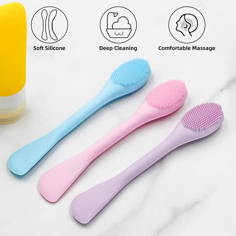 Brosse de nettoyage en silicone