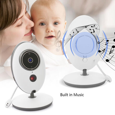 Vb603 Vidéo Moniteur bébé 2.4g sans fil avec 3,2 pouces Lcd 2 voies Audio  Talk Vision nocturne Surveillance Caméra de sécurité Baby-sitter