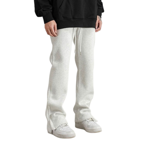High Quality Men's Pants Trousers 100% Cotton Fleece Flare Sweat Pants Men  Jogger Pockets Custom Sweat pant - Clothing & Merch - by Whitecloud Factory