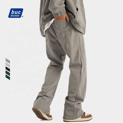 Achetez en gros 2022 Custom Mens Jogging Streetwear Pants Flare Cargo Pants  Men Boot Cut Sweat Pants Chine et Mens Boot Cut Sweat Pants à 16 USD