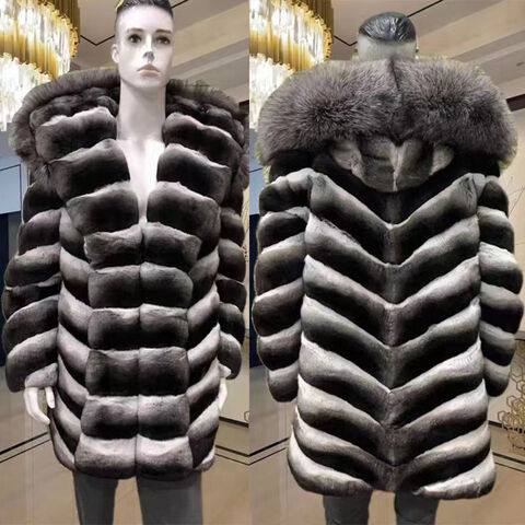 Winter Warmer Real Chinchilla Fur Coat For Men Genuine Chinchilla Fur Jacket With Mink Velvet Lining Inside Silver Fox Fur Trim Buy China Wholesale Chinchilla Fur Coat For Men 3000 Globalsources