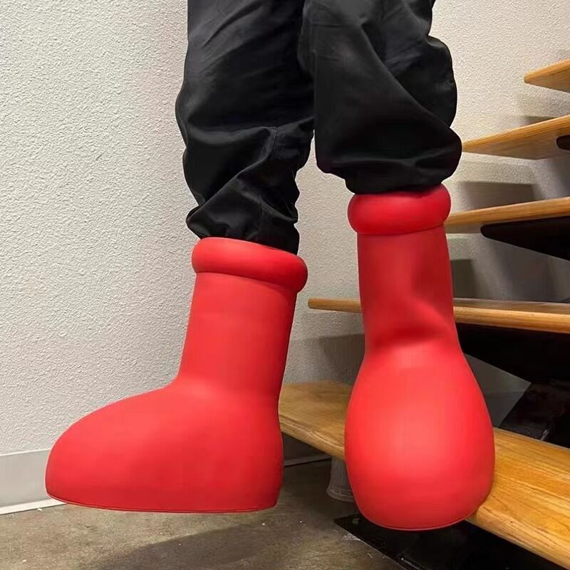 Astro Boy Same Big Red Boots Instant Merchandise Mschf Astro Boy Same Shoes  Kids Size Big Red Shoes Adult Size