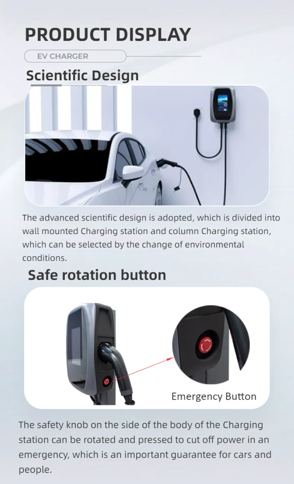 Buy Wholesale Hong Kong SAR Single Phase Ce Certified Iec61851 1 32a 7kw Ev Charger Type 2 Wall