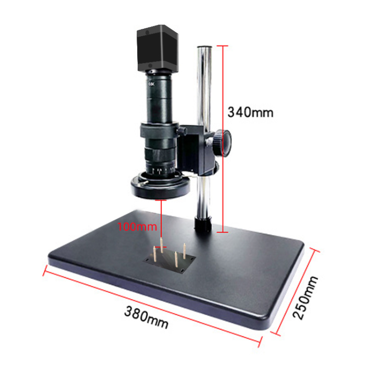 Led Adjustable Ring Lamp Microscope Digital Electronic For Mobile Phone ...