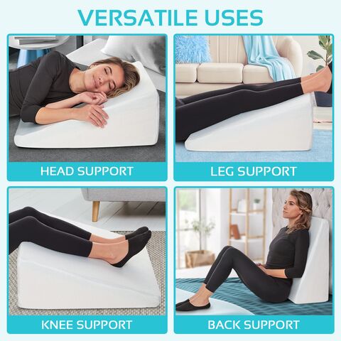 1pc Memory Foam Leg Pillow For Back, Pregnancy, Hip Pain Relief, Slow  Rebound Cushion