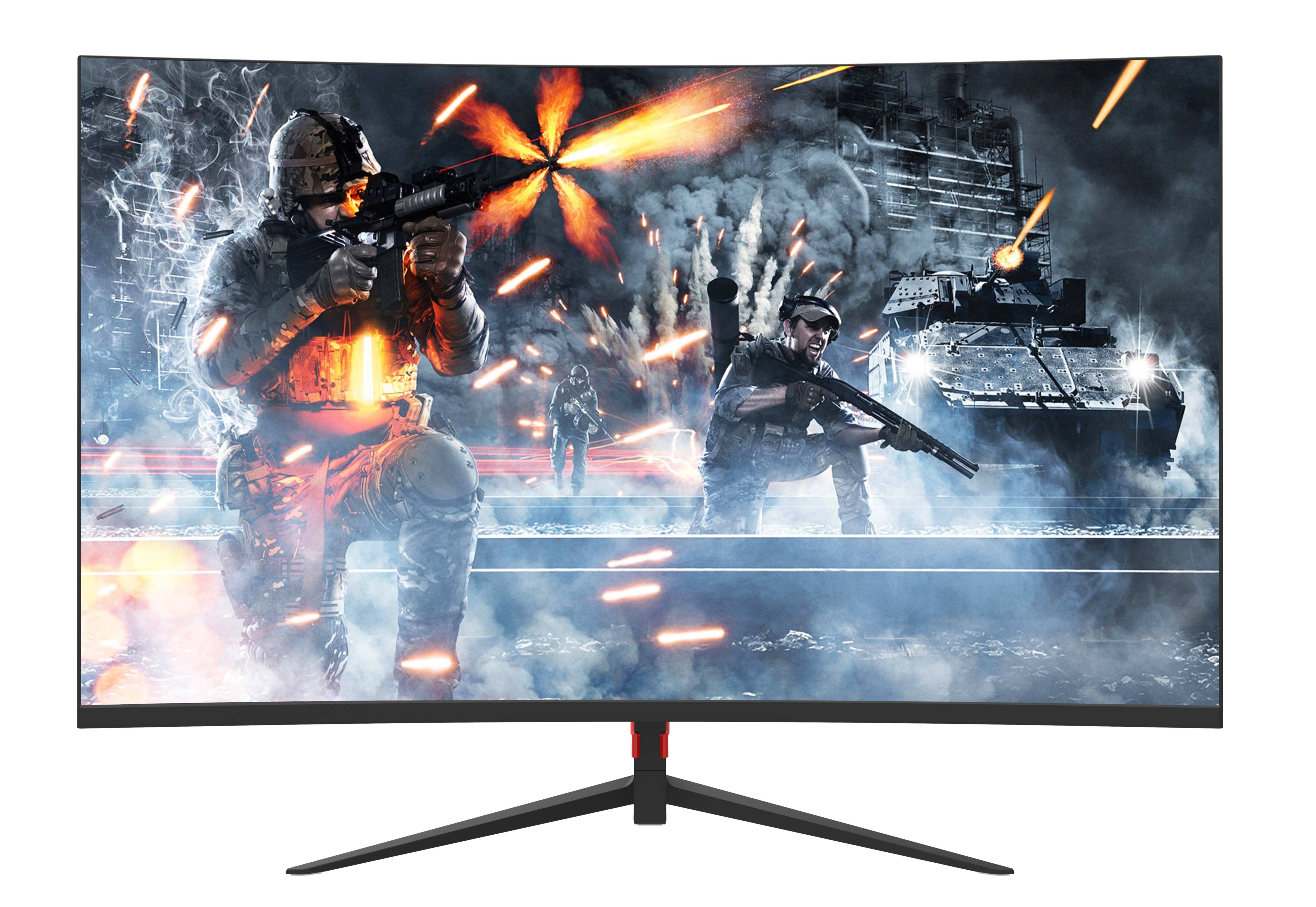 Oem Curved R1500 Fhd 1920*1080 27 Inch Gaming Computer Monitor Desktop ...