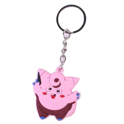 Wholesale Kawaii Pokemon Jigglypuff Pink Girl Keychains for Kids