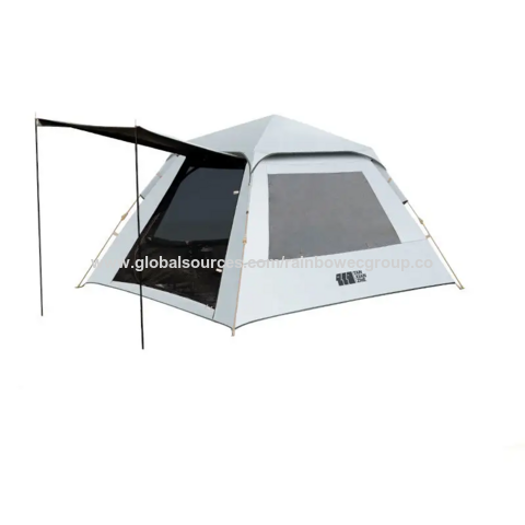 Barraca para 3-4 pessoas, tecido Oxford, piquenique familiar, camping ao ar livre, suprimentos de camping por atacado