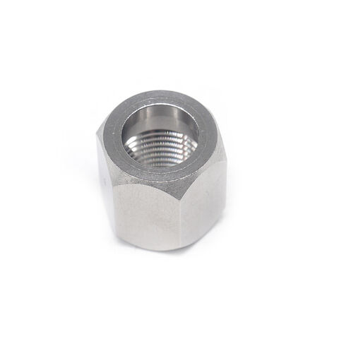 Buy Wholesale China Factory Custom Hexagonal Nut Stainless Steel Brass  Fasteners Pipe Fitting Hex Slotted Nut & Hex Slotted Nut at USD 0.01