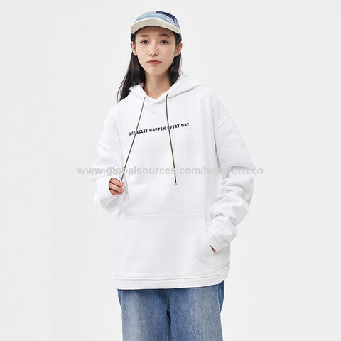 Oversized drawstring hot sale hoodie