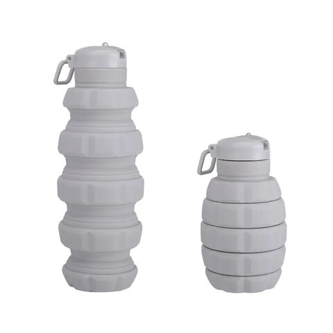 Buy Wholesale China Silicone Folding Water Bottle Grenade Shaped 500ml  Silicone Water Bottle & Silicone Water Bottles at USD 2.3