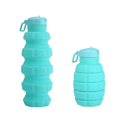 Buy Wholesale China Silicone Folding Water Bottle Grenade Shaped 500ml  Silicone Water Bottle & Silicone Water Bottles at USD 2.3