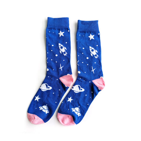 Sell like hot cakes New arrival crew socks same pattern sets novelty funny Happy men Fashion socks