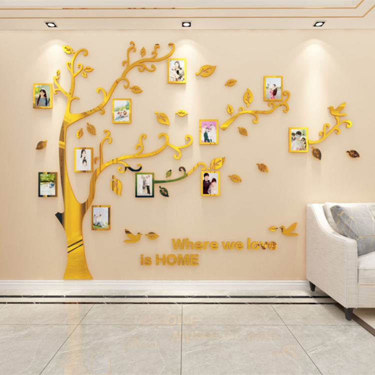 Buy China Wholesale Diy 3d Removable Family Memory Tree Photo Frame Wall  Decals Living Room Art House Wall Stickers Decoration Custom Sticker &  Memory Tree Photo Frame Wall Decals $3.6