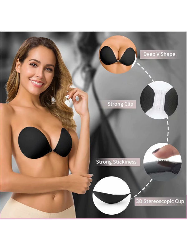 Padded Silicone Sticky Bra Wholesale Strapless Silicone Pads Bras $1.65 -  Wholesale China Silicone Bra at Factory Prices from DONGGUAN YUDA GARMENT  CO.,LTD