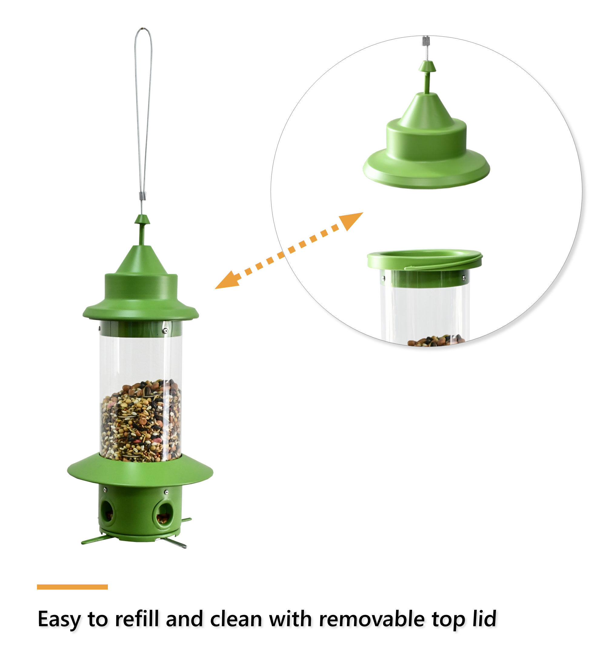 Buy Wholesale China New Design Modern Large Metal Hanging Outdoor