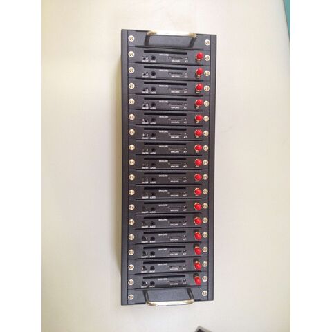 Pool de modems GSM à 16 ports avec IMEI modifiable pour l'envoi/la réception de SMS en masse