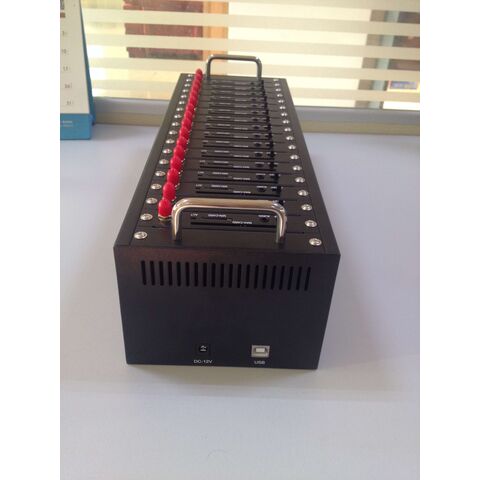 Pool de modems GSM à 16 ports avec IMEI modifiable pour l'envoi/la réception de SMS en masse