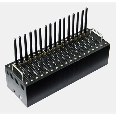 Pool de modems GSM à 16 ports avec IMEI modifiable pour l'envoi/la réception de SMS en masse