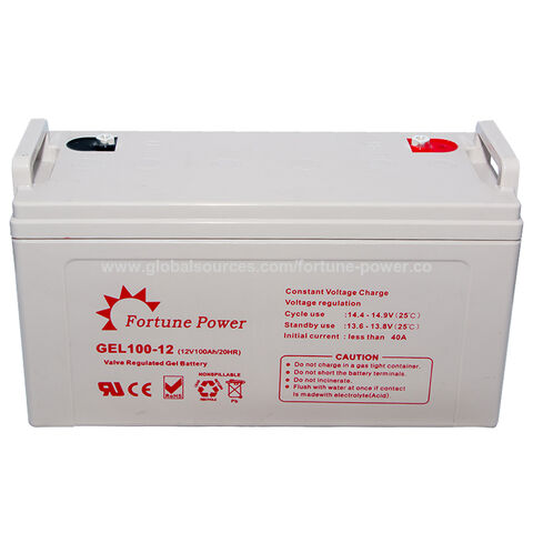 Achetez en gros Batterie Au Plomb-acide 12v 100ah Gel Batterie De  Maintenance Sans Scellés Pour Voiture Marine Chine et Batterie Au Plomb 12v  100ah à 89 USD