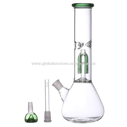 Wholesale 6.7 Inch Thick Glass Hookah Bong Water Pipe For Smoking