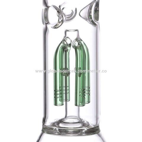 Wholesale 6.7 Inch Thick Glass Hookah Bong Water Pipe For Smoking