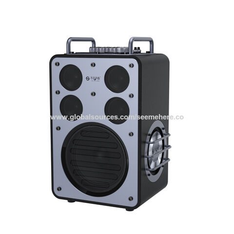 Caja de fiesta de karaoke con altavoz para niños y adultos, sistema de  altavoces portátiles para cantar, Bluetooth, luces de DJ, grabación, 2