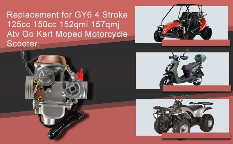 4 ピースオイルシールセット GY6 125cc 150cc 152QMI 157QMJ