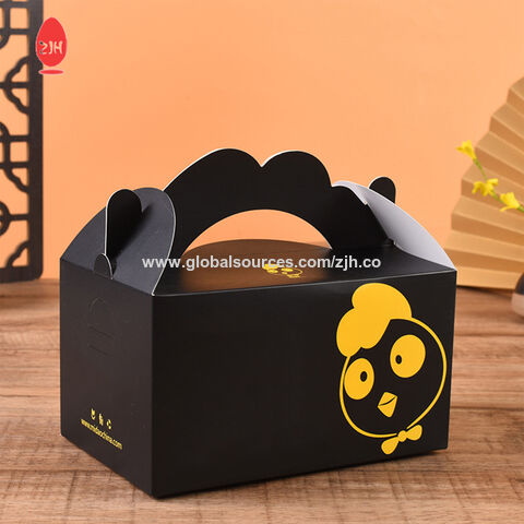 Buy Wholesale China Custom Printed Fried Food Paper Box Fast Food Packaging  Restaurant Roast Chicken Box & Boxes at USD 0.3